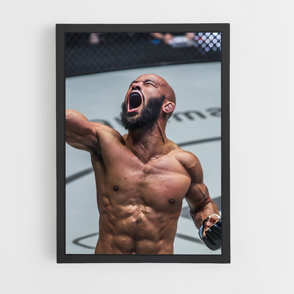 Poster Randy Silva: La Victoire – affiche Muay Thai (vue 2)